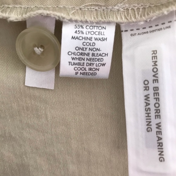 ANN TAYLOR LOFT KHAKI UTILITY CARGO JACKET - Picture 6 of 7